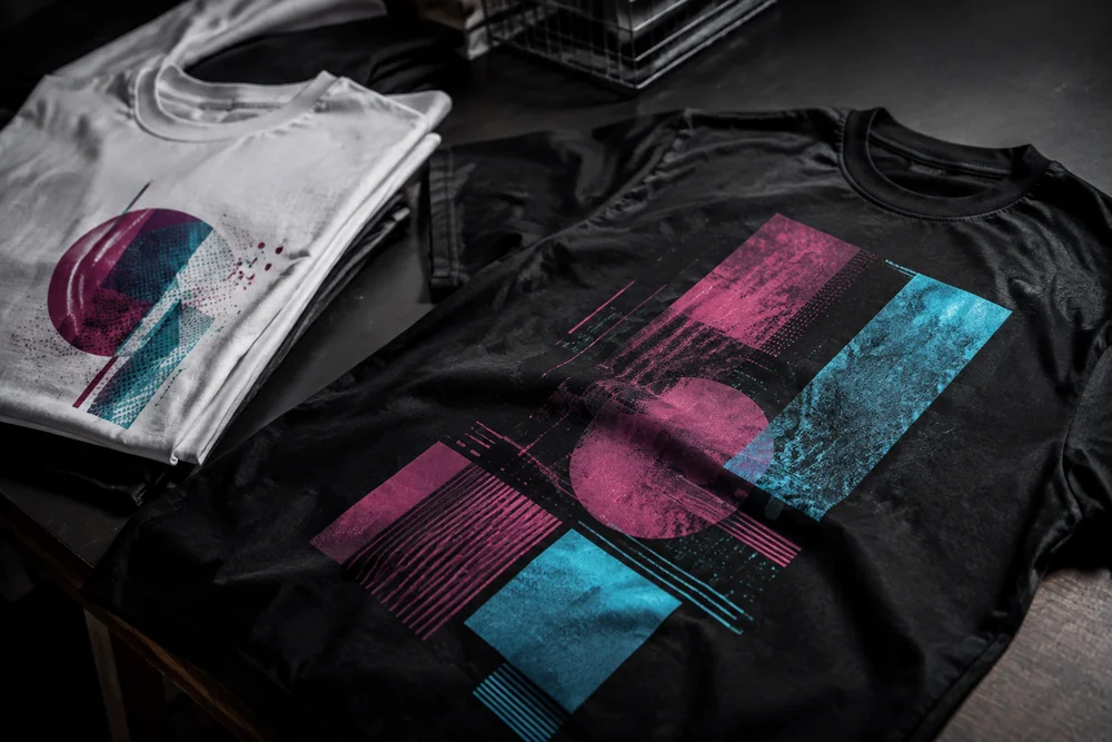 Diseños gráficos aplicados a camisetas